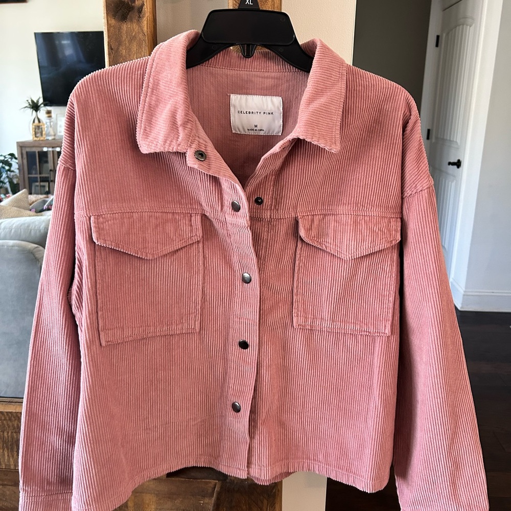 Celebrity Pink Shacket